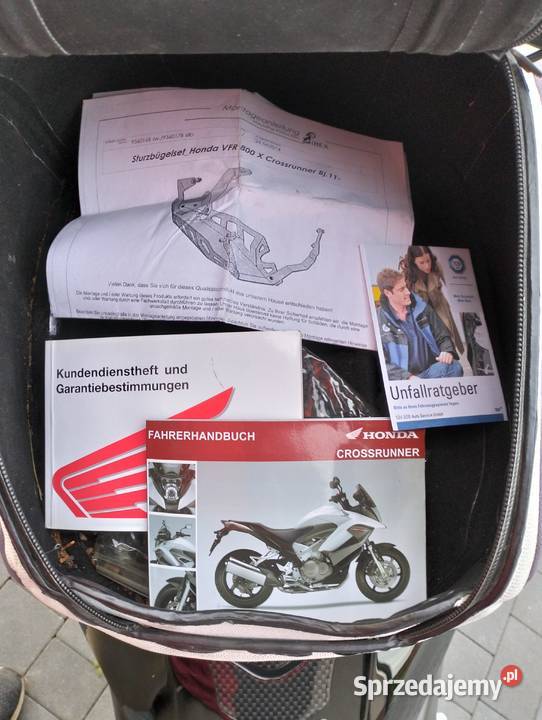 Honda VFR 800X crossrunner ABS akrapovic 34 Rychwał