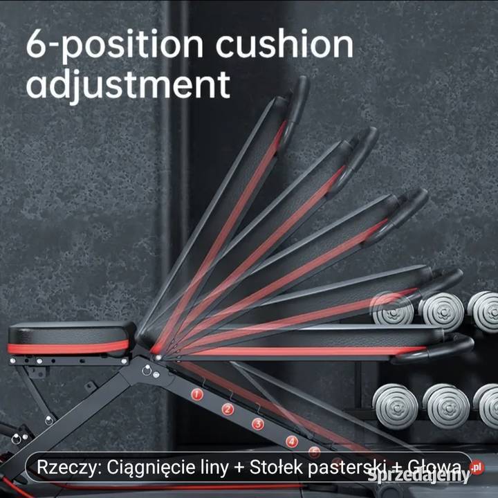 Ławka do ćwiczeń wielofunkcyjna Sport i Wypoczynek Sierakowo