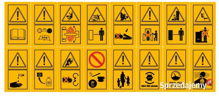 Zestaw naklejek na opryskiwacz TADLEN małopolskie Kamionna