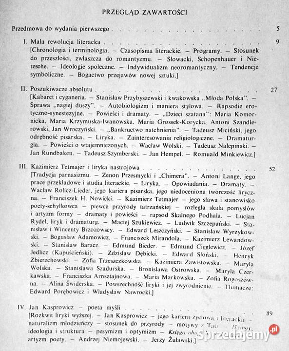 Neoromantyzm polski 18901918 Julian Krzyżanowski lubelskie Chełm