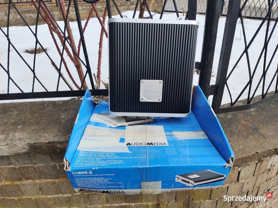 Wzmacniacz samochodowy 2 kanałowy Audiomedia Niegowonice