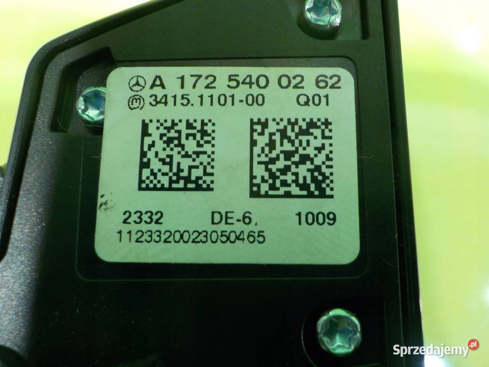 MERCEDES A W176 AMG 12r HB 5D przelaczniki Suków