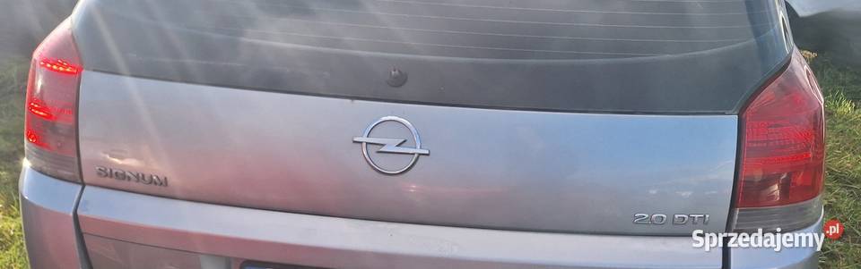 Lampy Tył Opel Signum Kombi Części samochodowe Wisznice