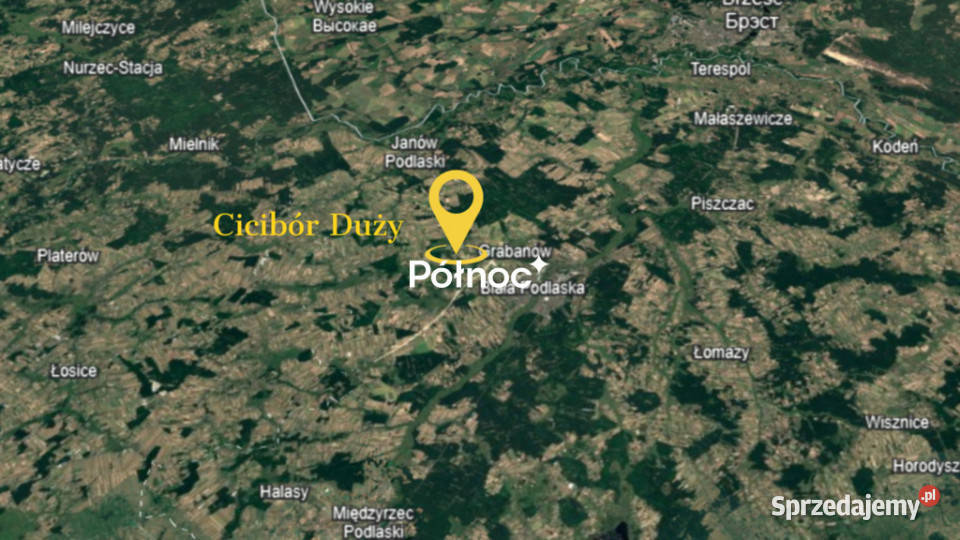 Działka budowlana z pozwoleniem na staw rzece Cicibór Duży sprzedam