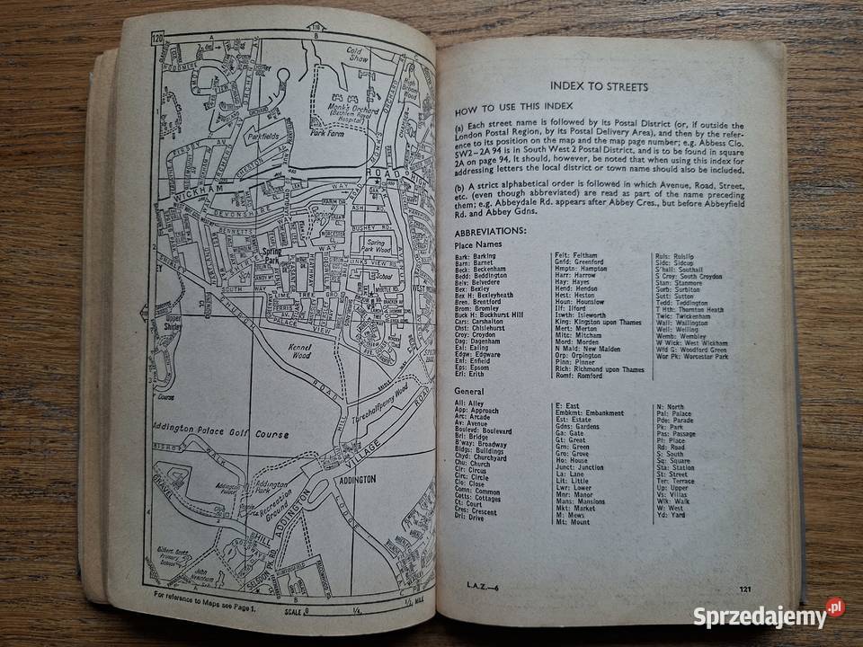 GeoGraphers A to Z London atlas and index j ang atlas Kraków