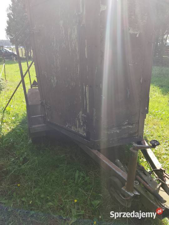 Przyczepa do koni bydła Przyczepy rolnicze Zgierz