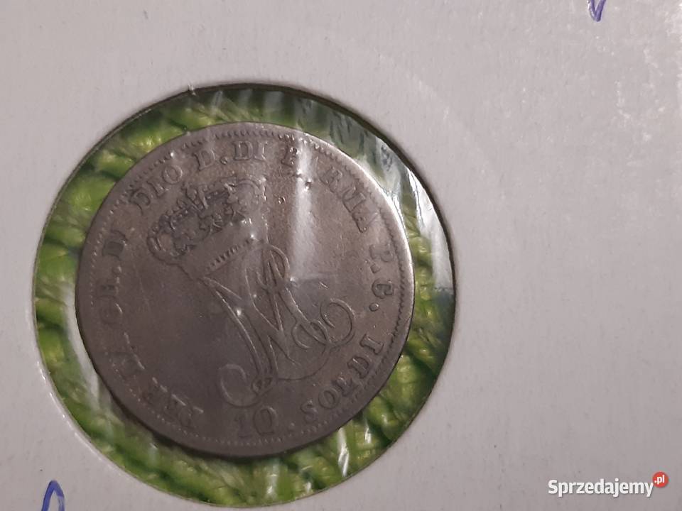 moneta srebrna WłochKsięstwo Parma z 1815r Łomża