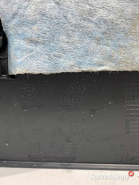 BMW F40 OSŁONA LEWA POSZYCIE SŁUPKA B LEWY Osłony i zaślepki
