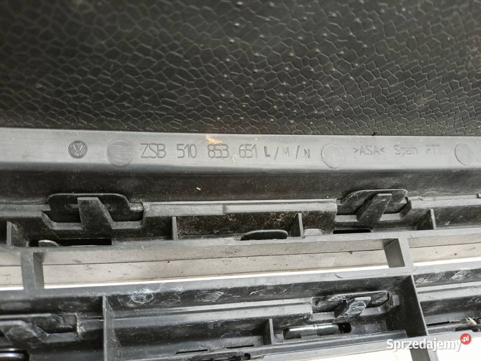 VW GOLF VII SPORTSVAN RLINE510853651 ZDERZAK Rok produkcji 2015
