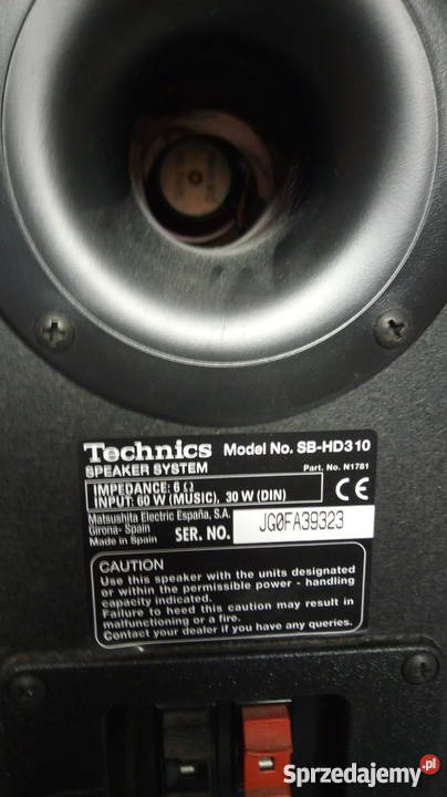 KOLUMNY TECHNICS SBHD310 Pozostałe Błaszki