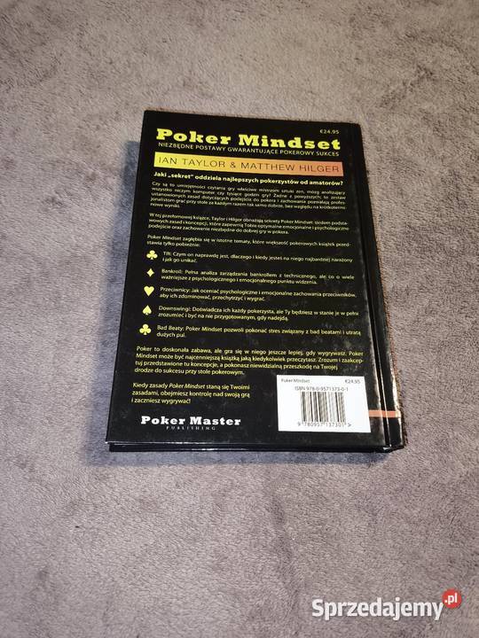 Poker Mindset Ian Taylor Matthew Hilger Rok wydania 2012 Szczecin