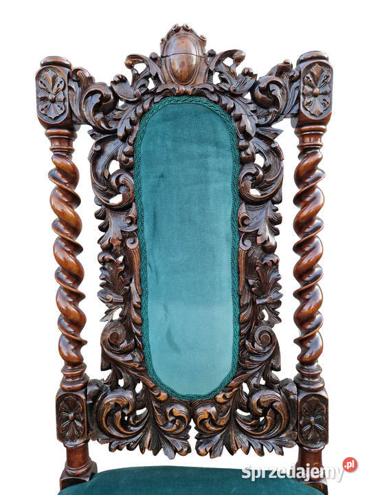 KRZESŁA RZEŹBIONE UNIKATY Szczecin