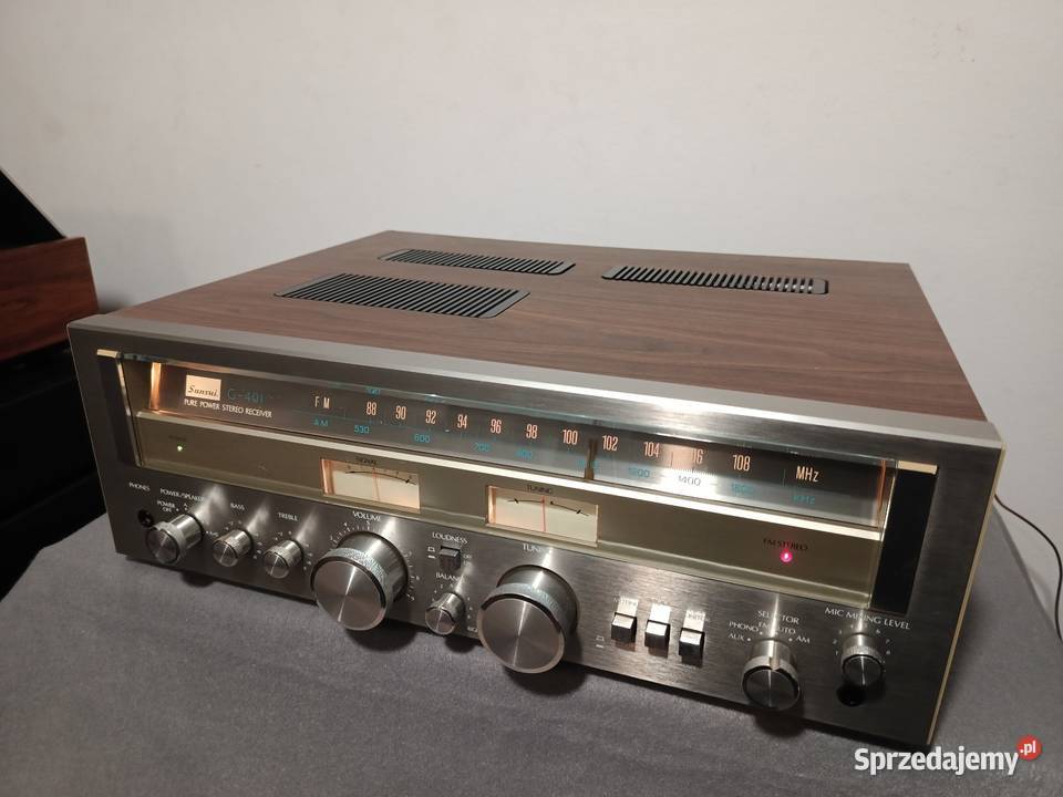 Amplituner SANSUI G 401 pomorskie