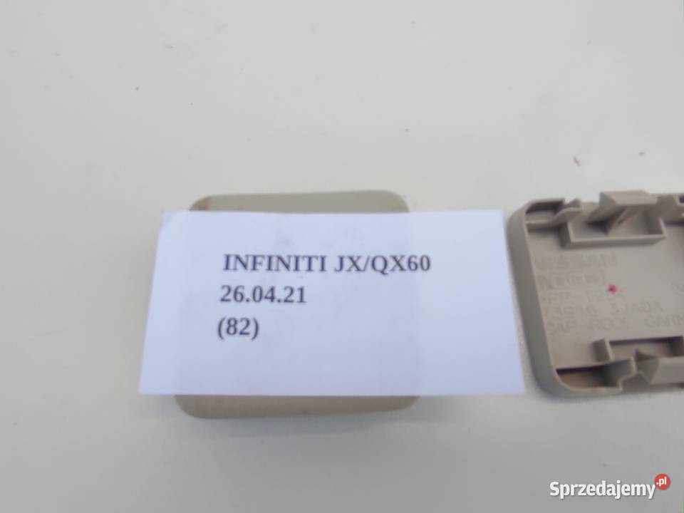 ZAŚLEPKA OSŁONY BAGAŻNIKA INFINITI QX60 JX osobowe Nowy Tomyśl