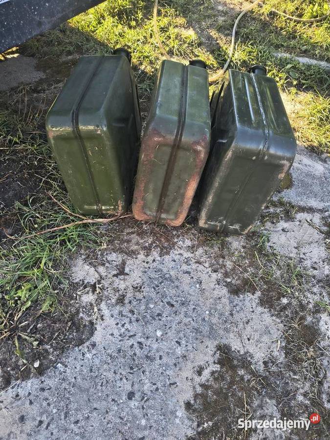 Kanister 20 l metalowy sprzedam
