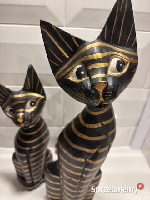 Koty figurki egipskie Wałbrzych