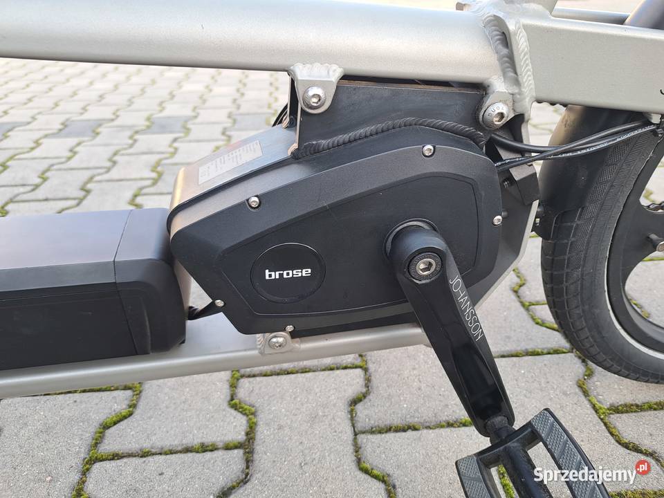 JOHANSSON Oscar rower elektryczny transportowy Sieradz