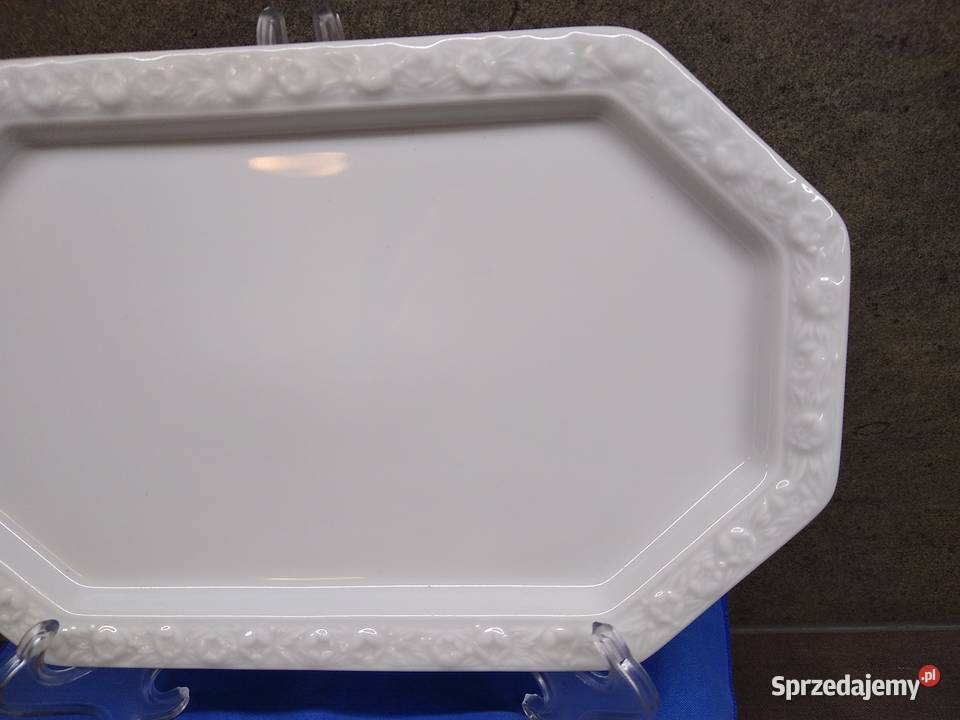 Rosenthal Biała Maria Classic półmisek taca 27 Porcelana i szkło wielkopolskie Kalisz