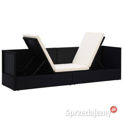vidaXL Sofa ogrodowa z poduszkami polirattan Warszawa