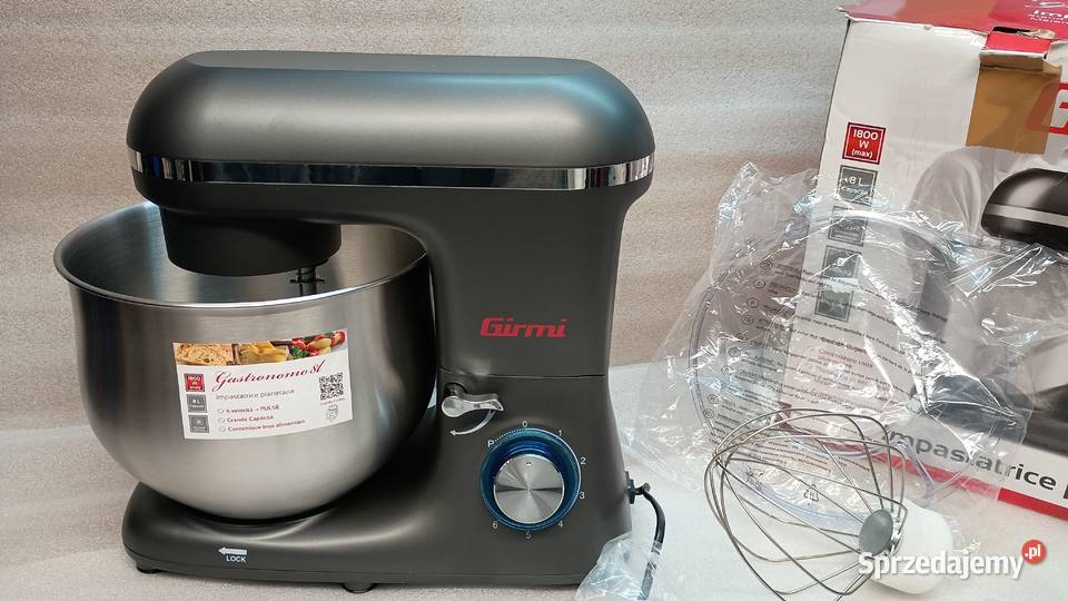 Robot kuchenny Girmi IM46 1800W czarny AGD drobne Mirosławiec sprzedam