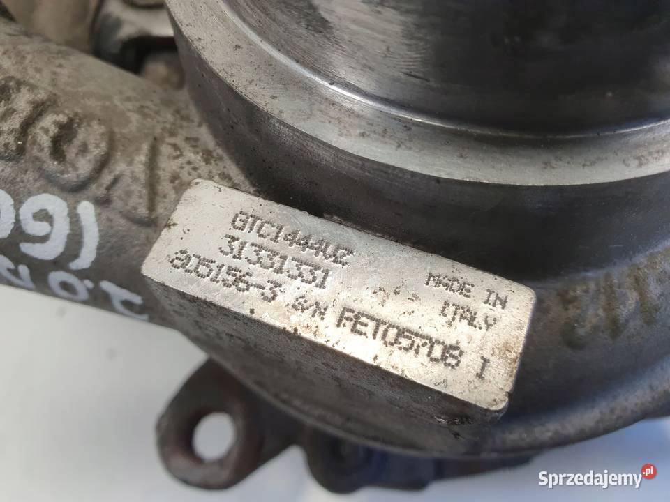 TURBOSPRĘŻARKA Volvo S60 II 20 D3 turbo 31331331 lubelskie Chełm