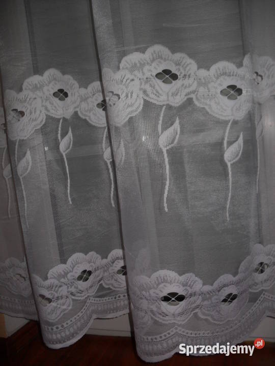 firan długa 250 biała Wrocław