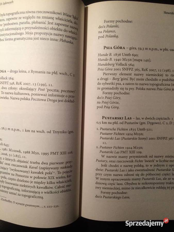 2761 Nazwy Terenowe Lądowe I Wodne Powiatu Szczecin