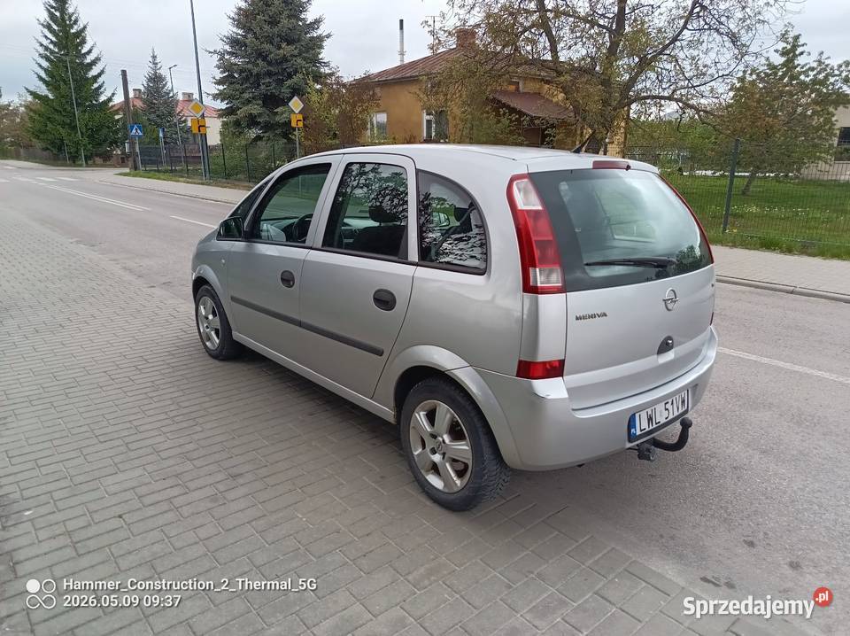 Opel Meriva 2004r 16 Benzyna doinwestowane Włodawa