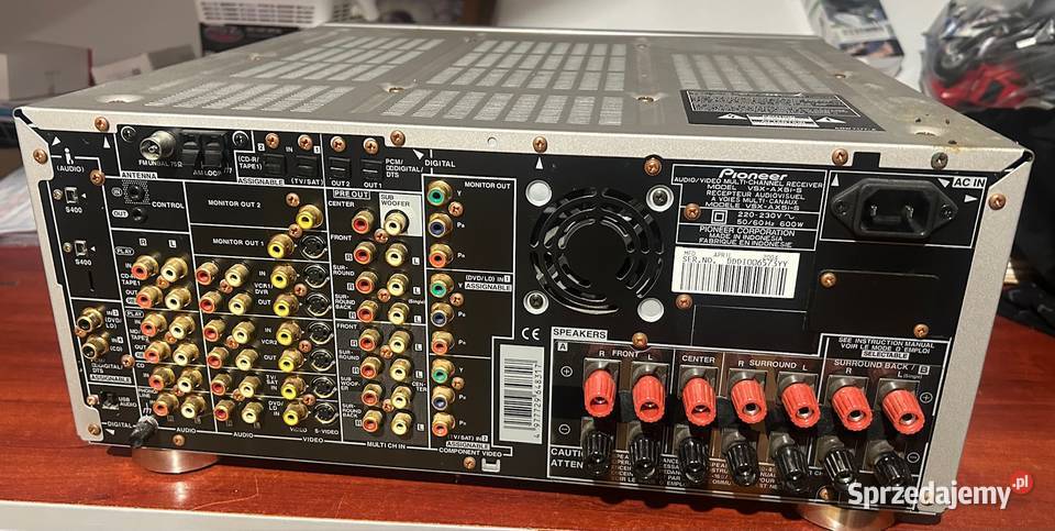 Amplituner PIONEER VSXAX5i 7x100W DTS THX Osobnica sprzedam