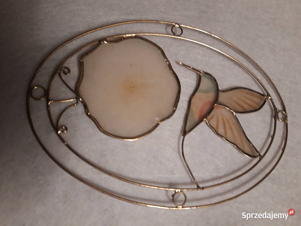 zawieszka witrażowa na szybę masa perłowa Warszawa