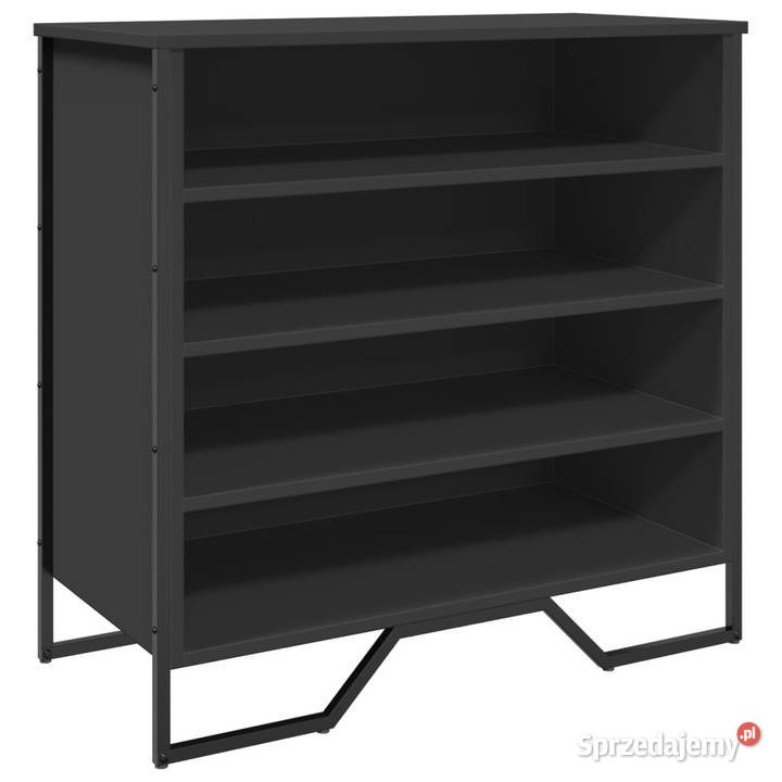 Szafka na buty czarna 80x38x78 materiał Warszawa