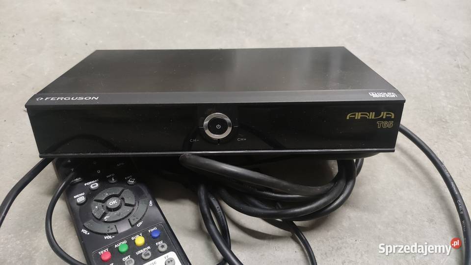 Tuner dekoder dvb-t Ferguson Ariva T65 pilot hdmi