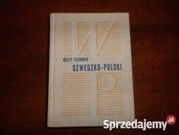 Mały słownik szwedzko polski Sikorski FA