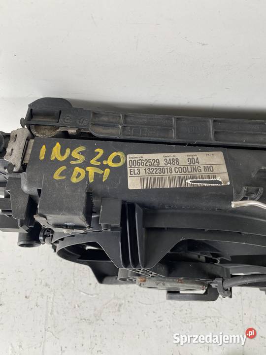 ChłodniceKomplet Opel Insignia LIFT 20 osobowe Chłodnie wody Wola Filipowska sprzedam