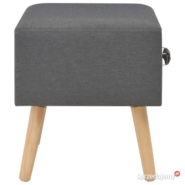 Szafka nocna ciemnoszara 40x35x40 tkanina Warszawa sprzedam