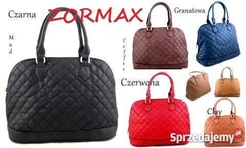 Sprzedaż torebek damskich ZORMAX brązowy/beżowy Wólka Kosowska sprzedam