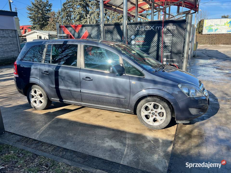 Opel Zafira B 18 Gaz 7osobowy zarejestrowany