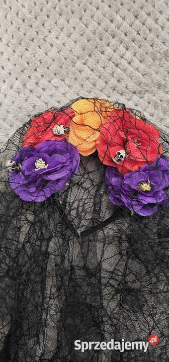 Opaska Halloweenowa Dia de los Muertos