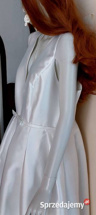 Suknia ślubna z kieszeniami rozmiar 46 Długopole Dolne sprzedam