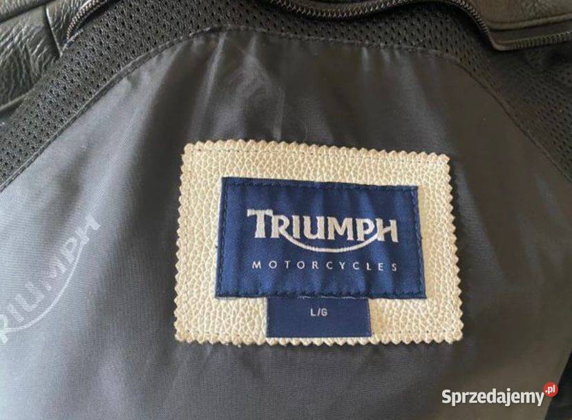 Orginalna kurtka na motor Triumph Stara Jastrząbka