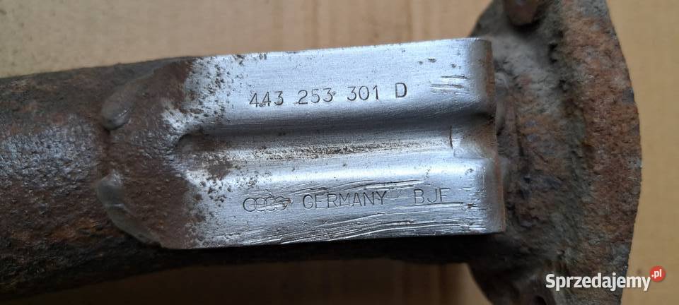 Rura wydechowa Audi 100 C3 quattro 443253301D Luzino