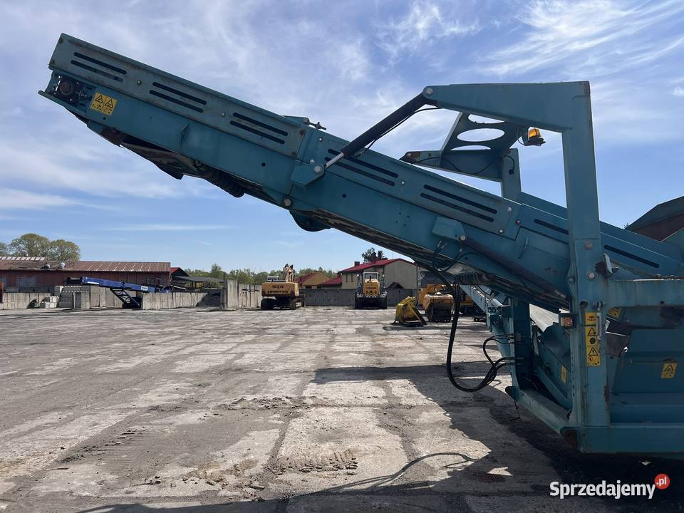 Przesiewacz Powerscreen Warrior 1400 nie Zator