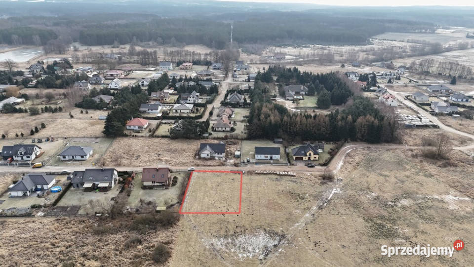 Działka budowlana 1222m budowlana Sławoszewo