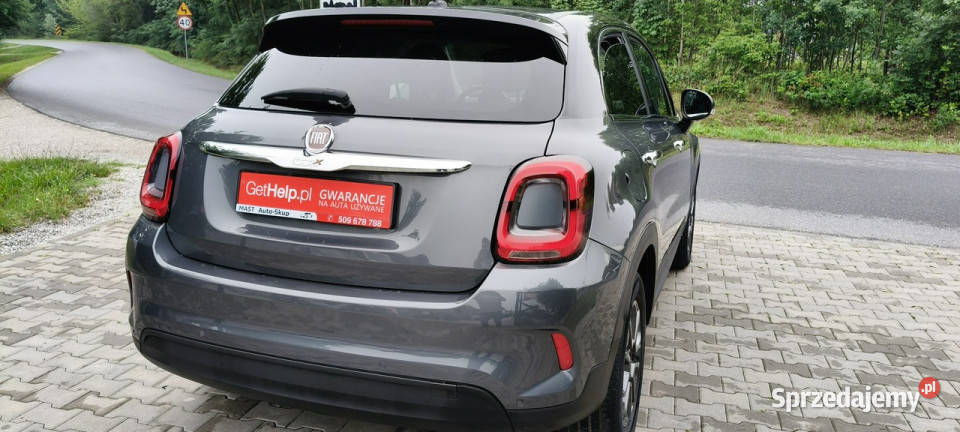 Fiat 500x Full Led Navi 8kół Zadbany 120HP wielofunkcyjna kierownica Stare Budy sprzedam