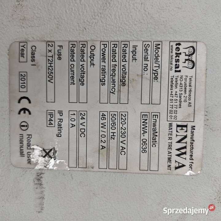 Sterowanie pompami Szczucin