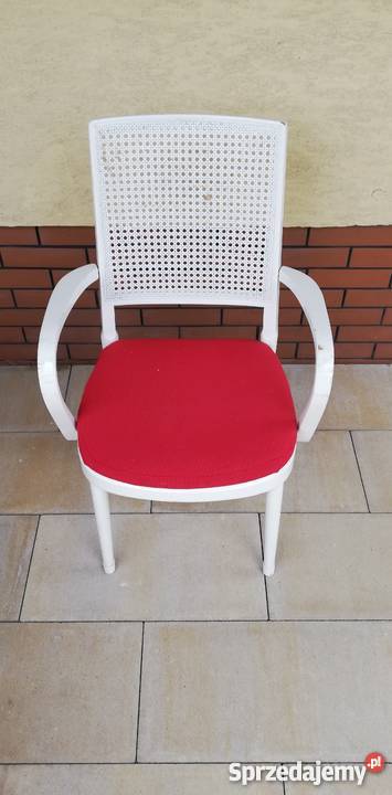 Krzesło THONET oryginalne gięte białe fotel 93cm mazowieckie Garwolin