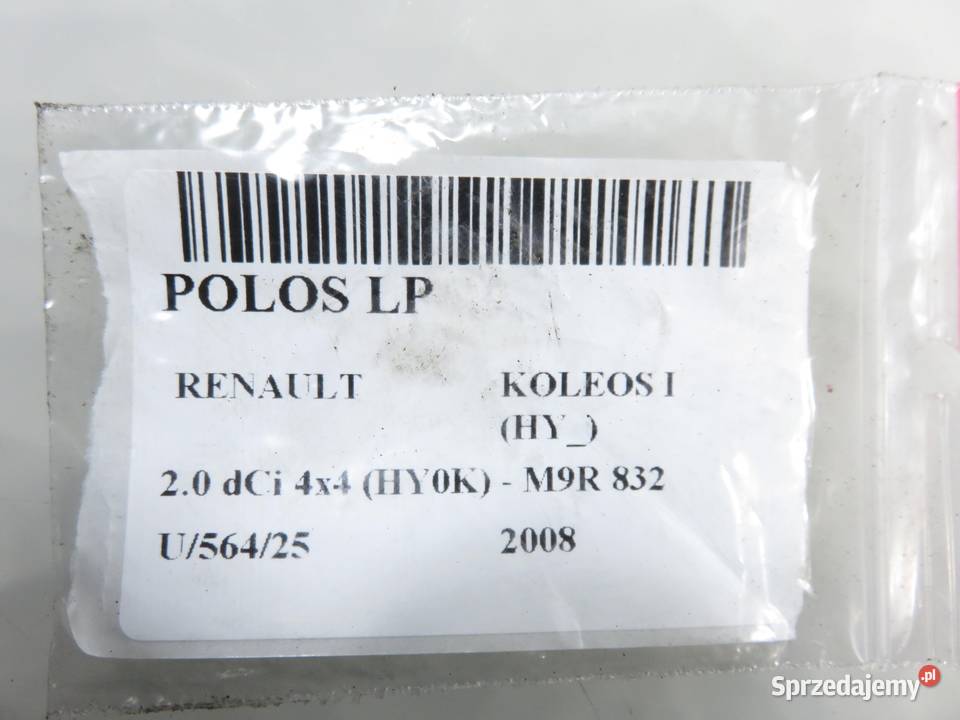 PÓŁOŚ LEWA PRZEDNIA RENAULT KOLEOS I 20 dCi 4x4 osobowe