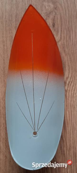 Klosze płatki żyrandolu PRL Raciborowice