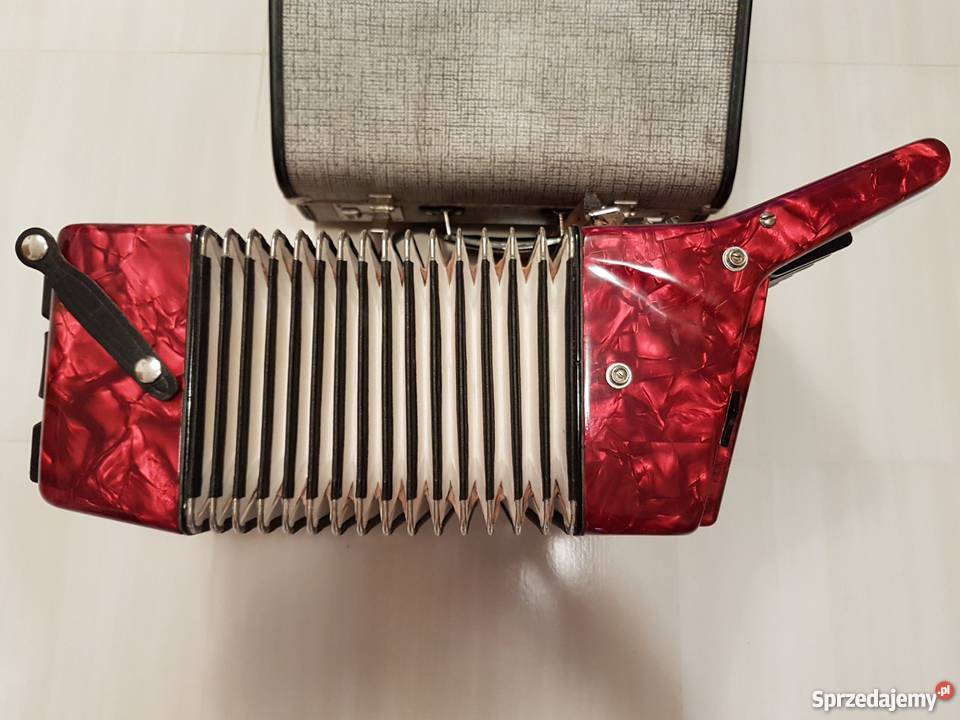 Akordeon WELTMEISTER STELLA 40 bas stan idealny Instrumenty klawiszowe i MIDI Konin