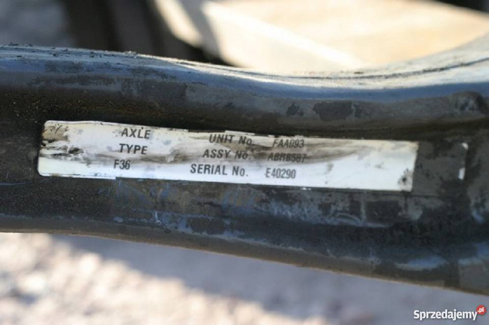 DAF LF 45 OŚ PRZEDNIA BELKA PROWADZĄCA CAŁA Bieleń